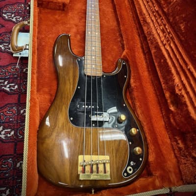 1982 Fender Precision Bass Special Walnut W/HSC for sale