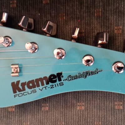 ~Cashified~ Kramer Strat-Style Blue Rock 'n' Roller image 2