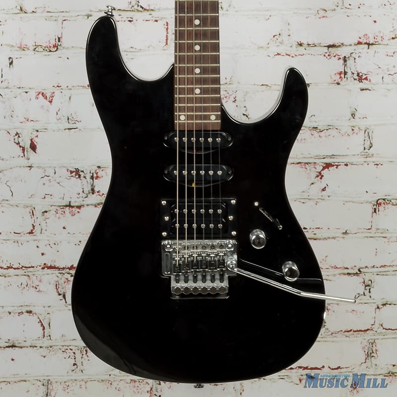 Slammer by Hamer HSS Electric Guitar Black (USED) | Reverb