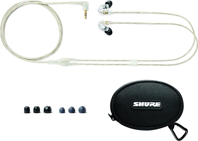 Shure SE215-CL Clear Sound Isolating In-Ear Earphones image 1
