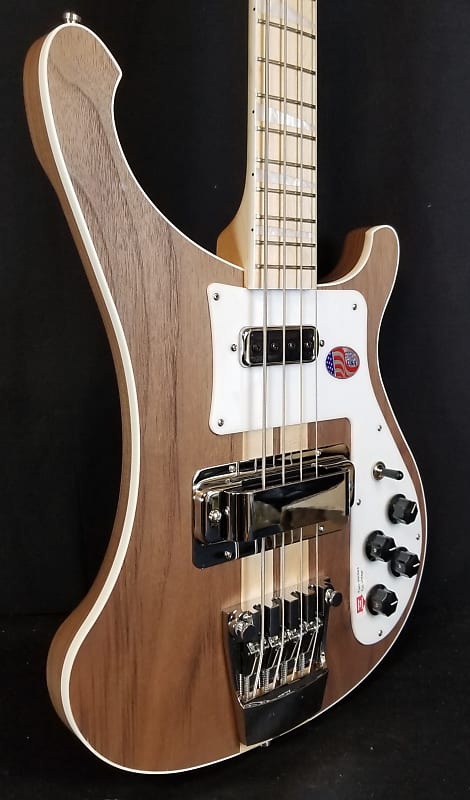 Rickenbacker 4003 Walnut Electric Bass, Maple Neck, Stereo, W/HSC image 1