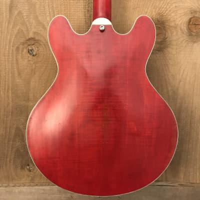 Eastman T59L/V-RD Lefty Thinline Semi Hollow Electric Antique Red w/ HSC image 5