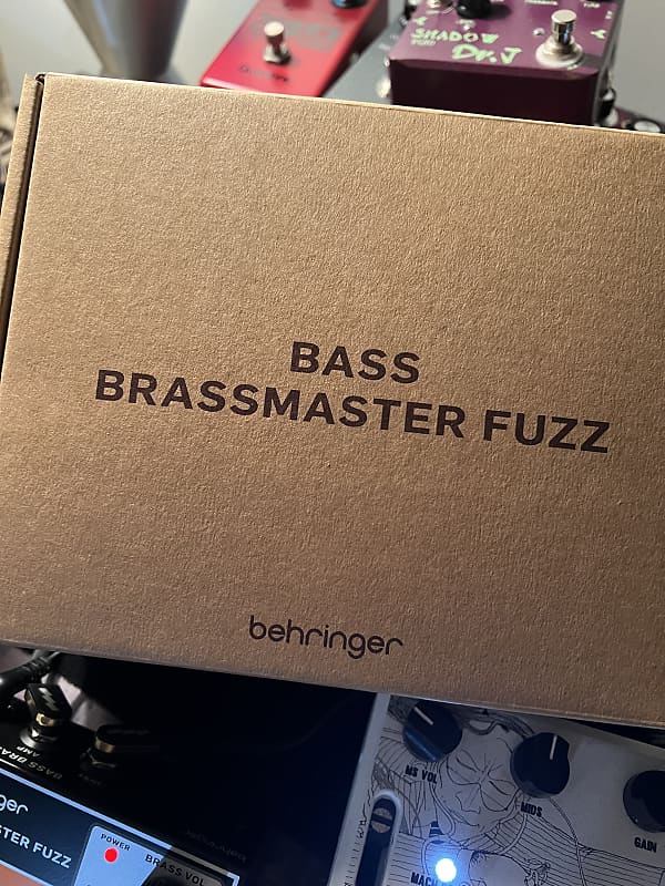 Behringer Bass Brassmaster Fuzz – United States
