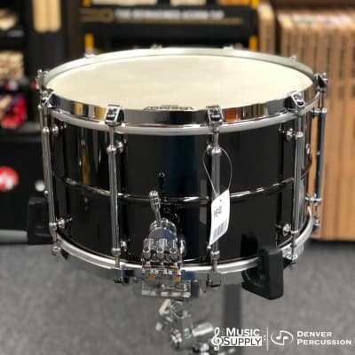 Pearl 4x14 Philharmonic Brass Concert Snare Drum, We have this beautiful  Pearl Drums 4x14 Philharmonic Brass Concert Snare Drum! Crisp attack and  warm overtones provide the player with natural