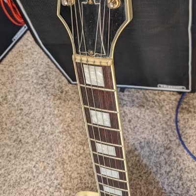 1987 Greco EGC-700 Japan, White 3-Pickup Les Paul Custom