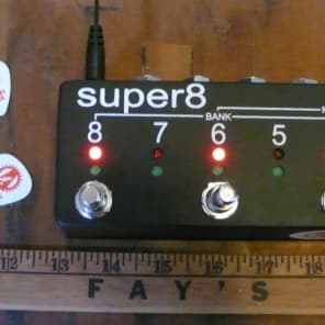 BYOC Super 8 True Bypass Programmable Looper Switcher Alchemy Audio Assembled! image 6