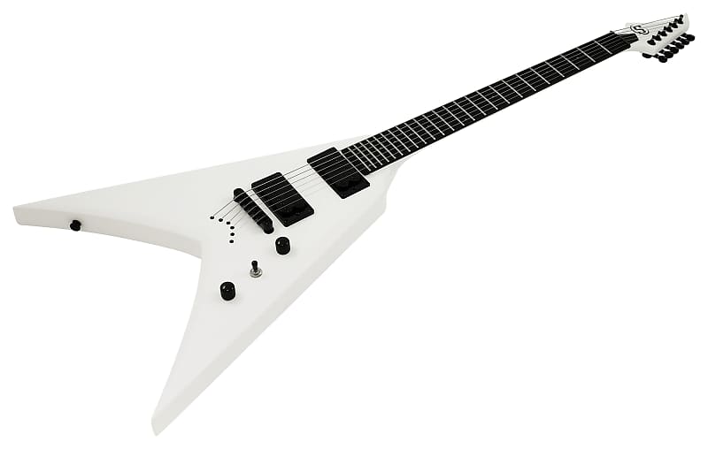 S by Solar VB4.6W – White Electric Guitar image 1
