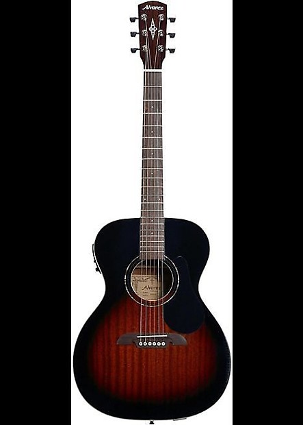 Alvarez Regent RF266 OM/Folk Acoustic-Electric Guitar  Vintage Sunburst image 1