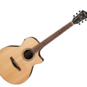 Ibanez AE Series Acoustic Electric Guitar Katalox/Natural Low Gloss - AE275BTLGS