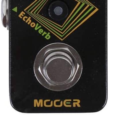 MOOER EchoVerb Digital Delay and Reverb Pedal image 1