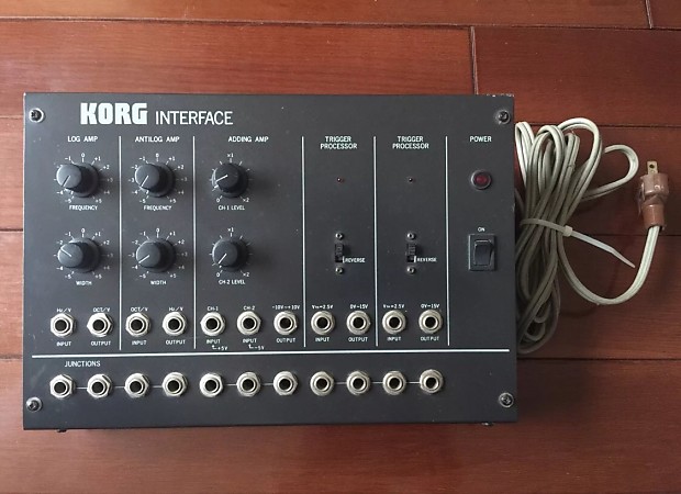 Korg MS-02 80s Synthesizer Interface US 117V MS-10 MS-20 MS-50 image 1