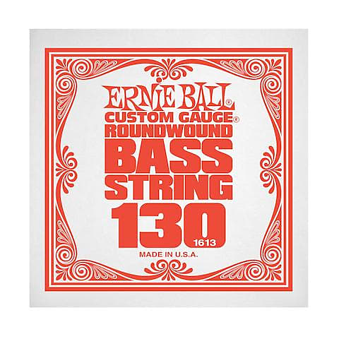 Ernie Ball 1613 130 Roundwound Bass Single String image 1