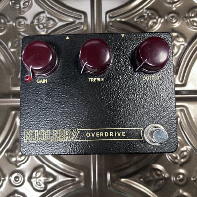 Reverb.com listing, price, conditions, and images for mythos-pedals-wildwood-edition-mjolnir-overdrive