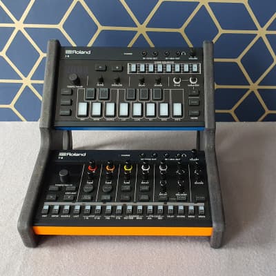 Roland Aira Compact S1 J6 T8 E4 - Black Valchromat Stand from Synths And Wood image 2