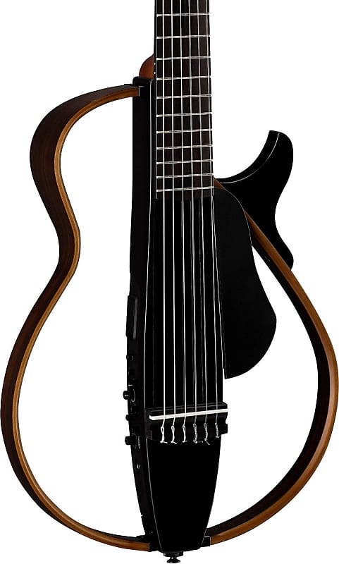 Yamaha SLG200N TBL Nylon String Silent Guitar w/Bag image 1