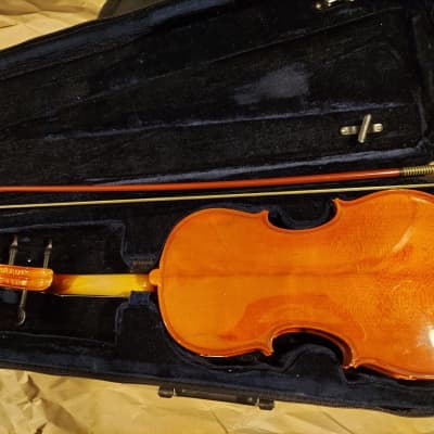 Emmanuel Berberian Sized 3/4 violin, USA 2011, with case & bow image 11