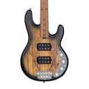 Sterling by Music Man StingRay HH Spalted Maple Top Natural Burst Stain