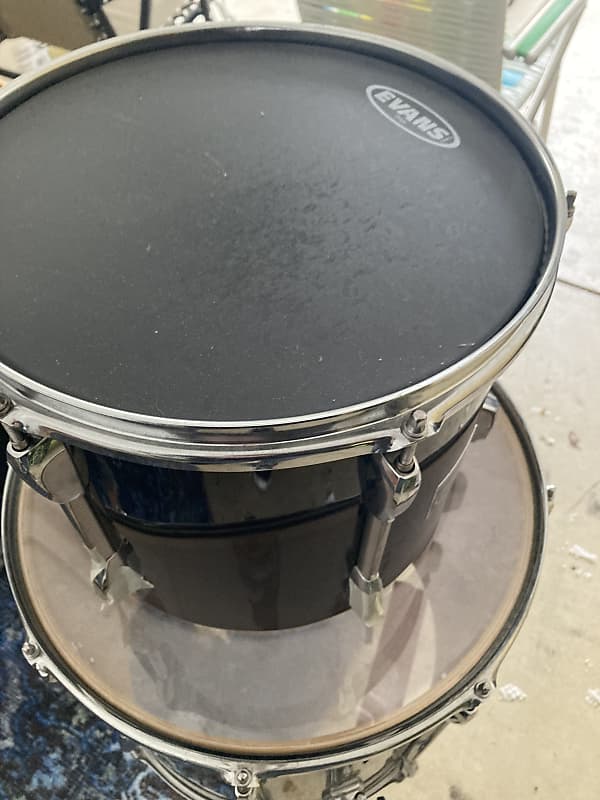 Pearl Export 12x9" Rack Tom Black 1990s image 1