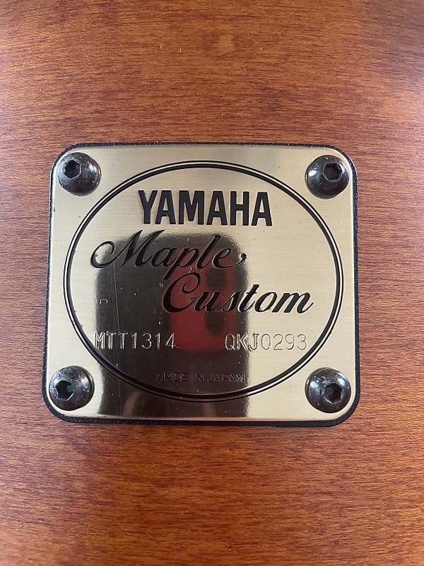Yamaha Maple Custom Drum Set WOOD HOOPS - Vintage Finish - MIJ
