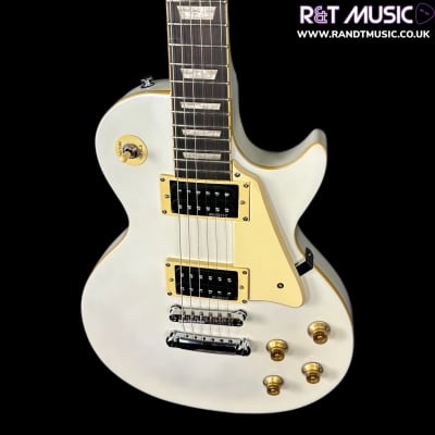 Sheridan A100 Les Paul Electric Guitar in Pearl White w/EMG Pickups image 5