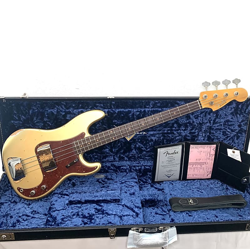 T*T様 Fender エレキベース メキシコ Sケース付 GOLD FOIL Amazon.co.jp: Fender フェンダー メキシコ製エレキベース Gold