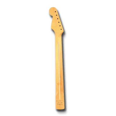 Allparts SMO-CRQ Quartersawn Roasted Tempered Neck for Strat - Roasted Maple - See description image 2