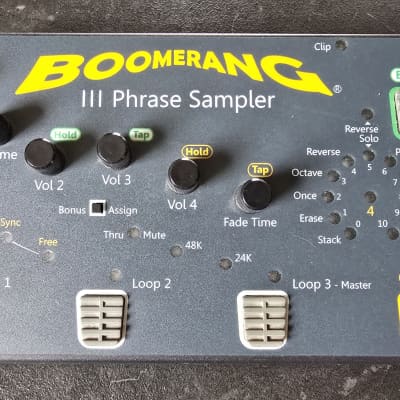 Reverb.com listing, price, conditions, and images for boomerang-boomerang-phrase-sampler