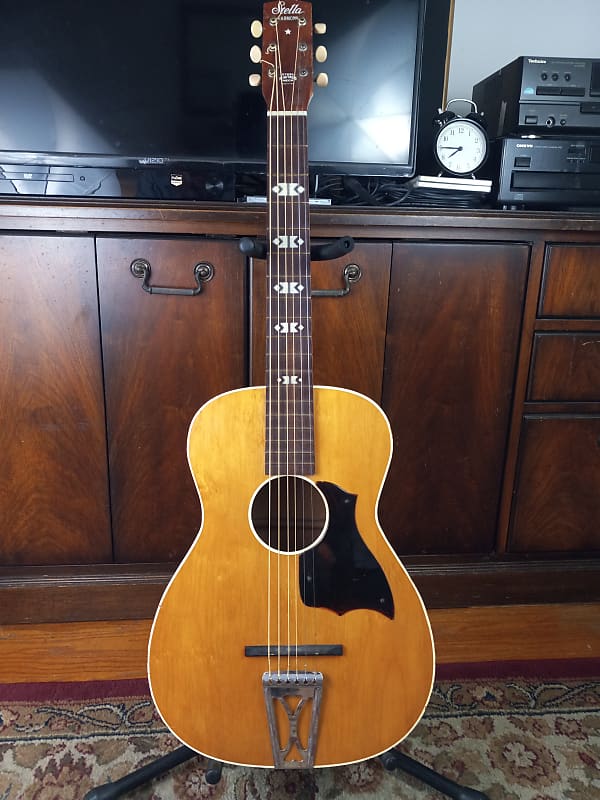 Vintage 1969 Harmony Stella - Made in Chicago USA - All Solid Wood - Nice  Player - Good Action