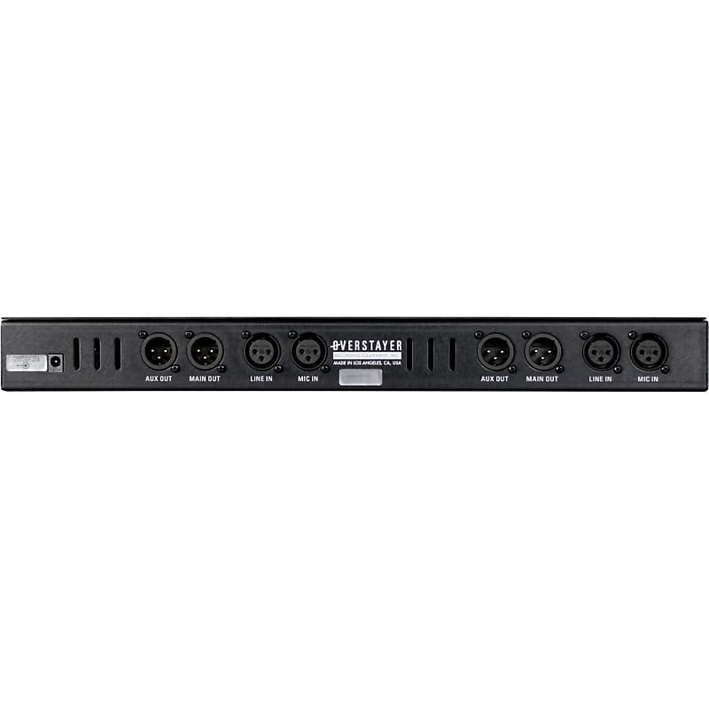 Overstayer AMPEQ-02 Dual Mic / Line Amplifier with EQ image 2