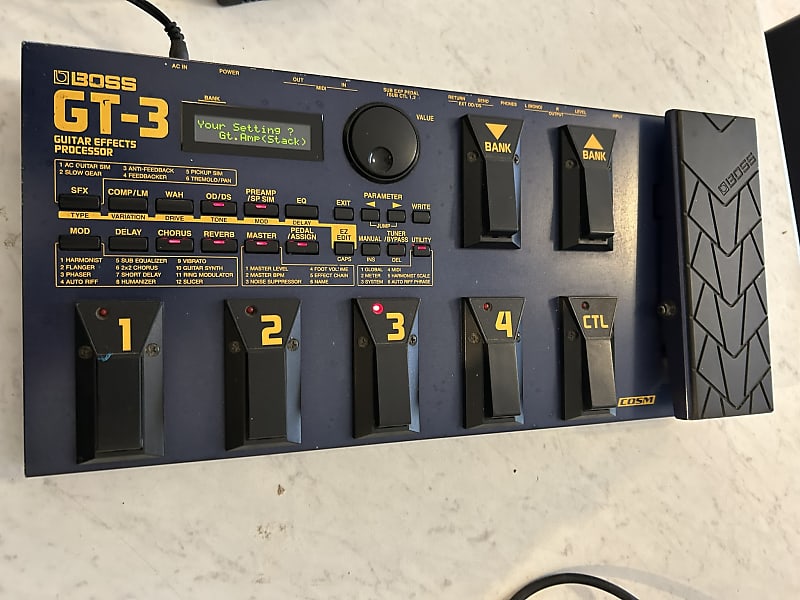 Boss GT-3 Multi-Effect Unit | Reverb Canada