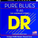 DR Strings PHR-9/46 Pure Blues .009 - .046 Nickel-Plated Steel Electric Guitar Strings - 3 Sets!