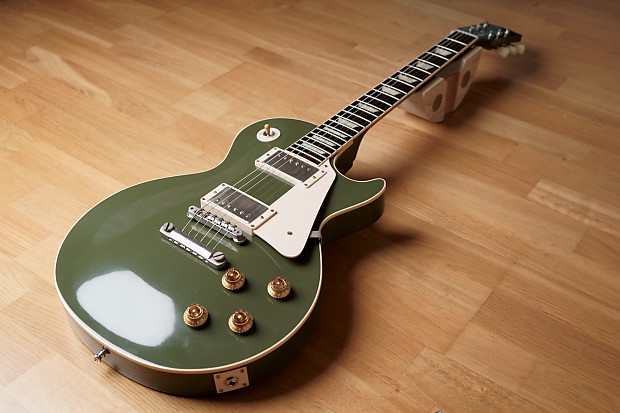 Gibson les deals paul olive green