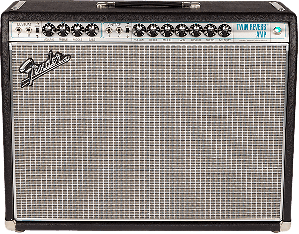 Fender '68 Custom Twin Reverb-Amp 2-Channel 85-Watt 2x12" Guitar Combo - Free Shipping image 1
