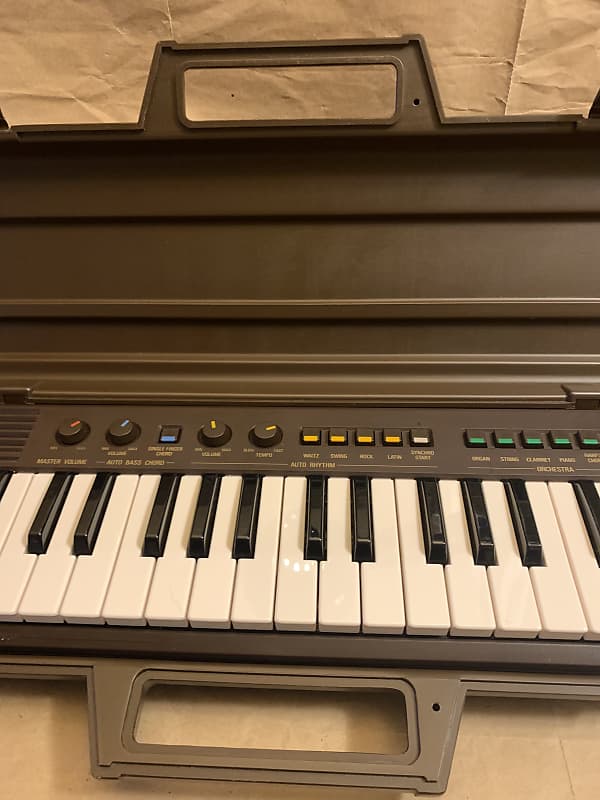 Yamaha PortaSound PS-2 1980s Chocolate Brown MINT with