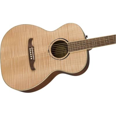 Fender FA-235E Concert Acoustic Guitar, Walnut Fingerboard, Natural, 0971252021 image 5
