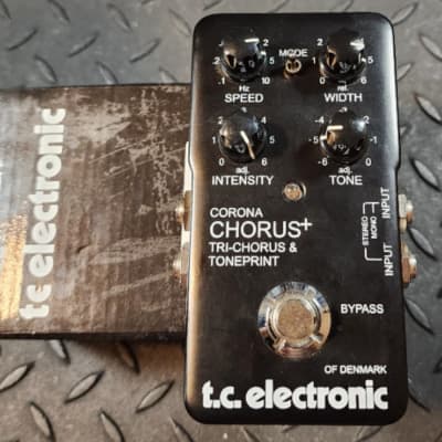 TC Electronic Limited Edition Corona Chorus+ SCF Tri-Chorus & TonePrint Pedal 40th Anniversary for sale