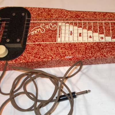 1955 Supro Lap Steel With Amp-In-Case  *Rare* image 5