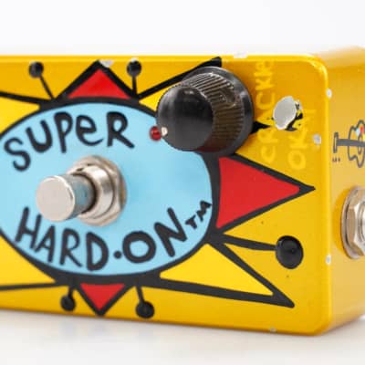 2005 Zvex Effects Super Hard-On Boost Guitar Effect Pedal w/ One-Spot #53270 image 9