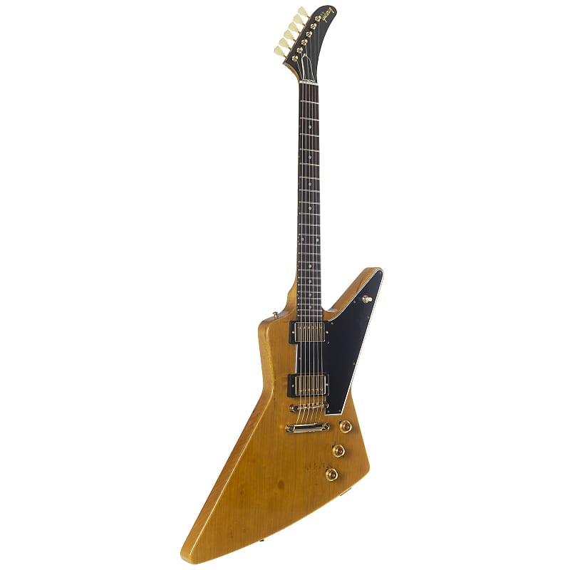 Gibson 1958 Korina Explorer Reissue Natural Black Pickguard #811297 - Custom Electric Guitar image 1