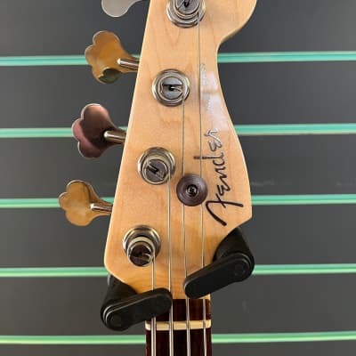 Fender American Deluxe Jazz Bass Ash Butterscotch Blonde 2008 Bass Guitar image 7