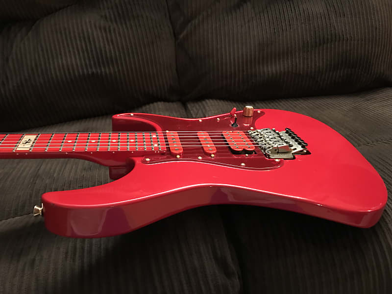 Fernandes LA-85KK Ken Kitamura (l'arc en ciel) Signature Red Guitar