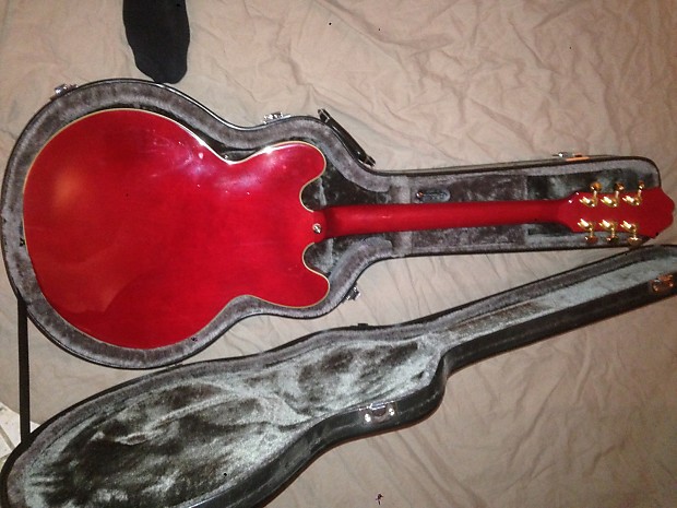 Epiphone ES 355 Bigsby limited edition 2010 Red cherry | Reverb