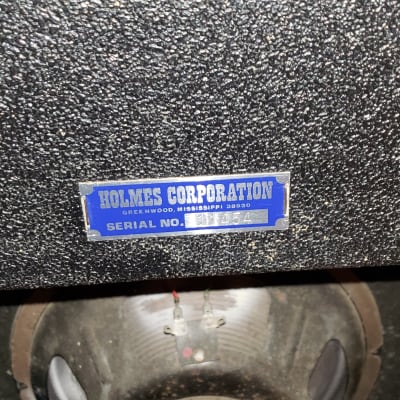 Holmes MPR guitar amp 1980 - Black image 3