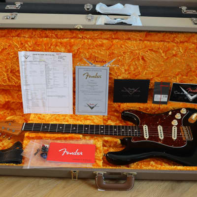 Fender Customshop 60s Empress Strat®J-Man BLK MBYS Masterbuild Yuriy Shishkov 2306g image 11