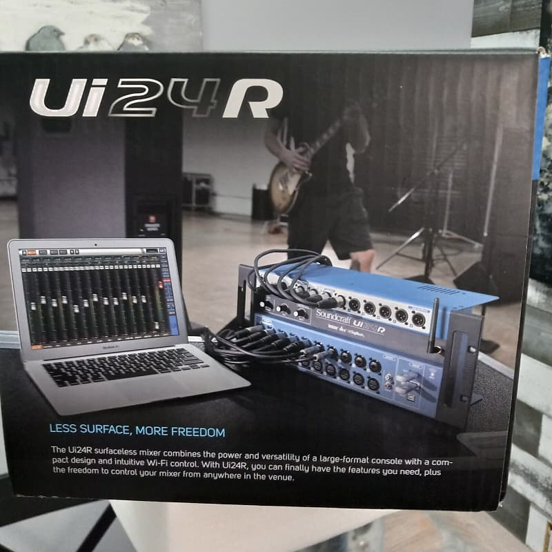 Soundcraft Ui24 RemoteControlled 24Input Digital Mixer Reverb
