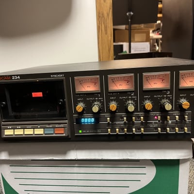 Tascam 234 Syncaset restored to original condition - YouTube