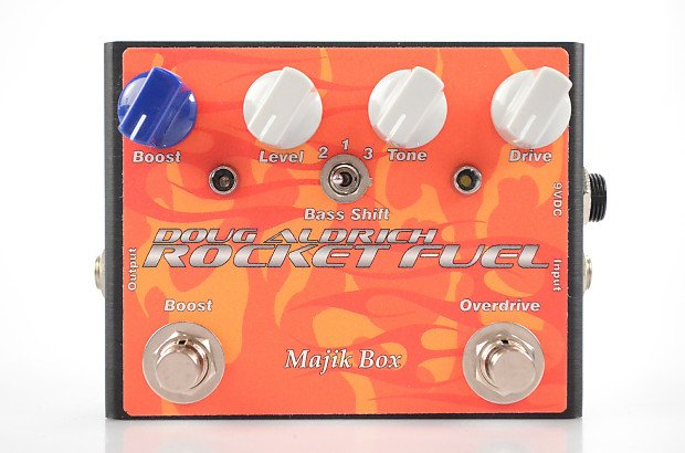 Majik Box Rocket Fuel ギターエフェクター Doug Aldrich Rocket Fuel Pedal 5th Anniversary Launch