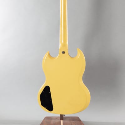 2006 Gibson Limited Edition SG Bass Faded Canary Yellow image 4