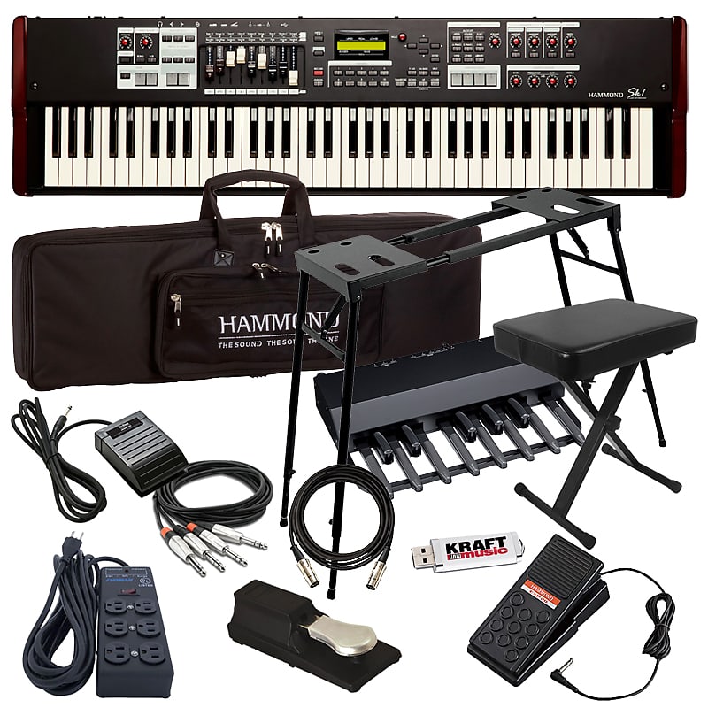 Hammond SK1-73 Portable Organ ULTRA BUNDLE image 1
