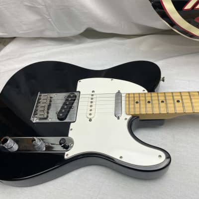 Fender American Standard Telecaster Guitar with Piezo 1999 - Black / Maple neck image 2